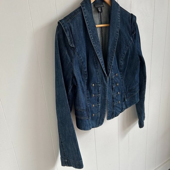 Apostrophe Denim Jacket - Picture 3 of 9